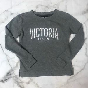 Victoria Secret Sport grey pull over